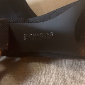 Charles by Charles David Black Ankle Boots